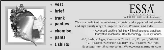 Essa Garments Private Ltd, Puspa Nagar, Tiruppur, Casual Tops